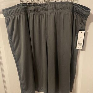Zelos Men’s XXL Dark Gray Moisture-Wicking Shorts